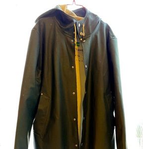 Stutterheim Stockholm Green Raincoat